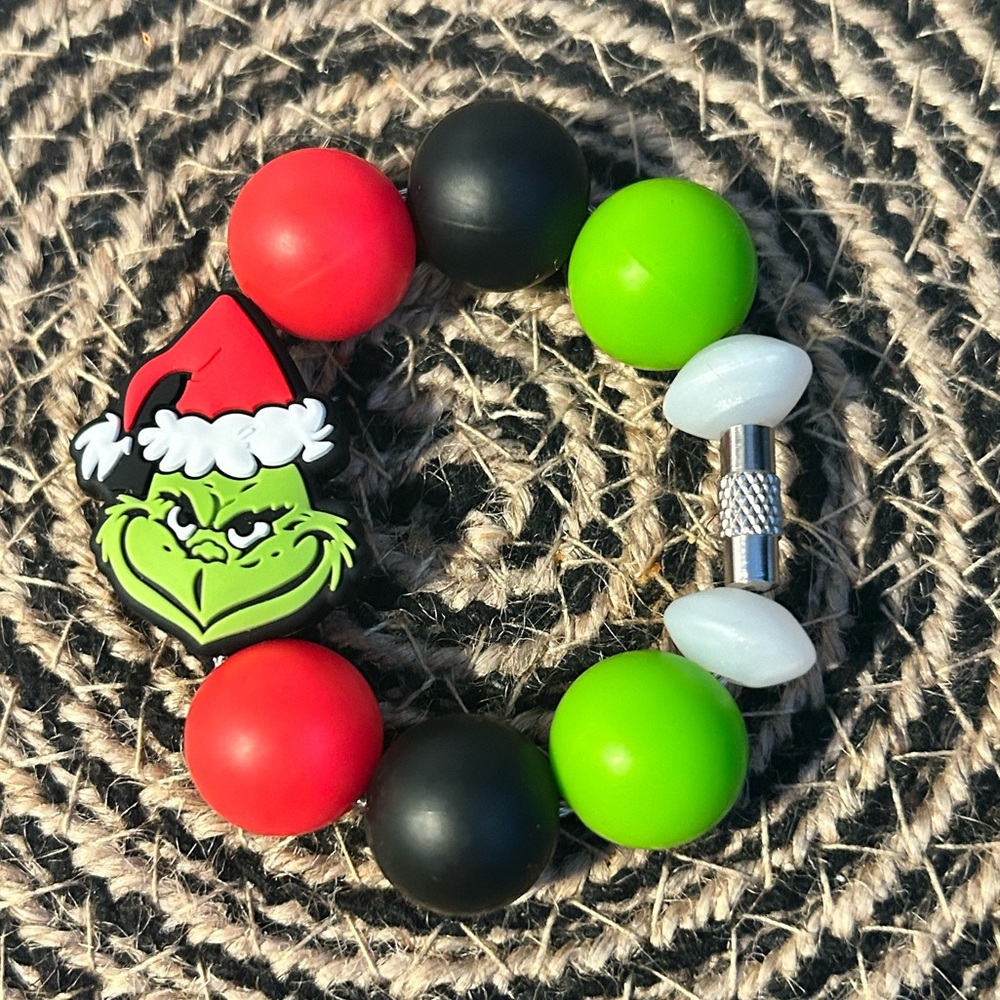 Grinch Tumbler Charm